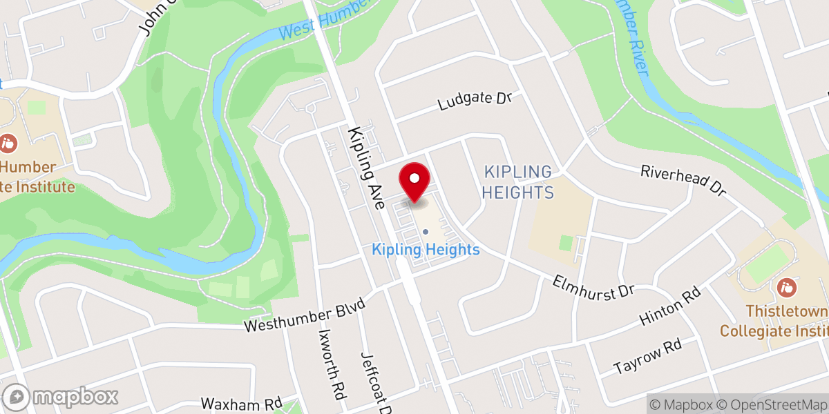 Map showing location of The Salvation Army
