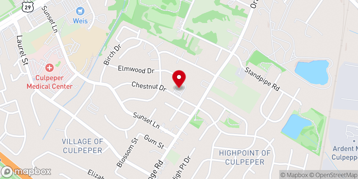 Map showing location of Family Community Church
