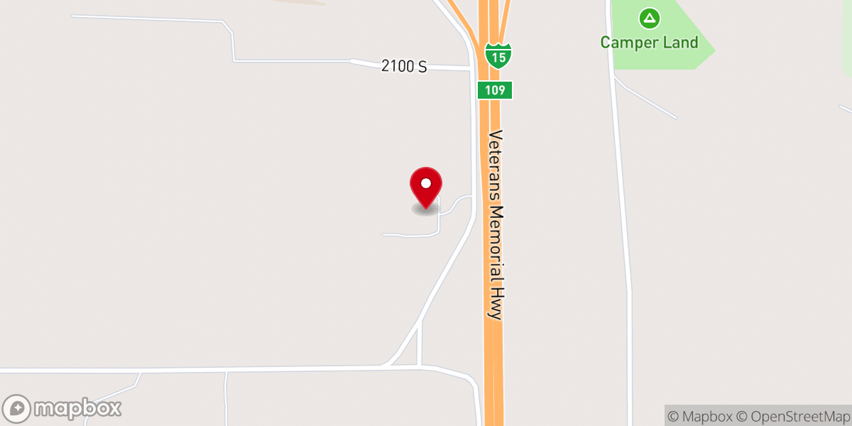 Map showing location of Beaver County Justice Court
