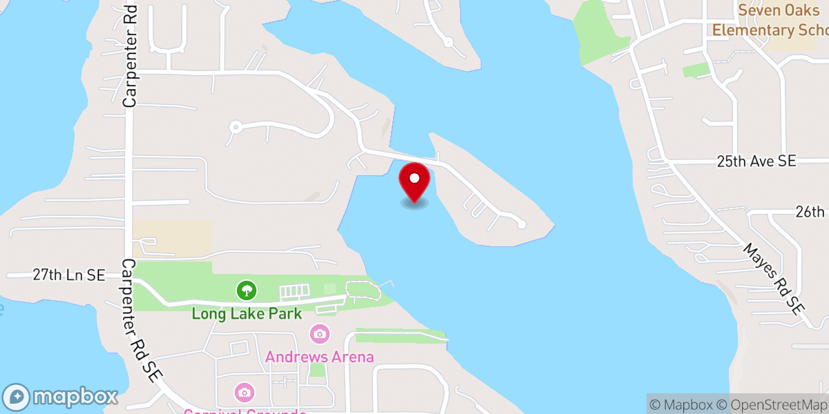 Map showing location of Eungwang Presbyterian Church