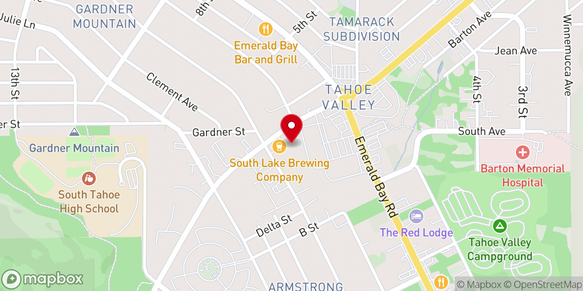 Map showing location of High Mountain Weddings