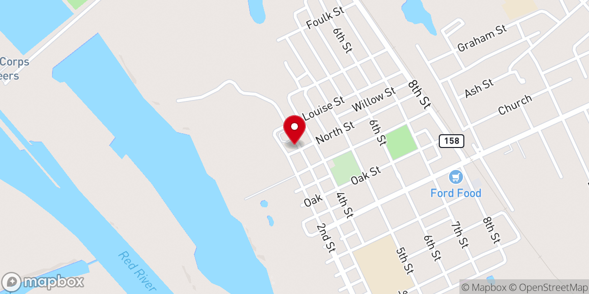 Map showing location of St Joseph's Catholic Church
