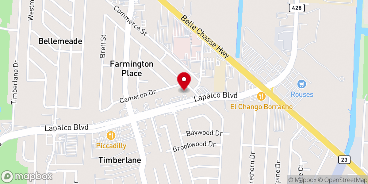 Map showing location of Ministerio Barack