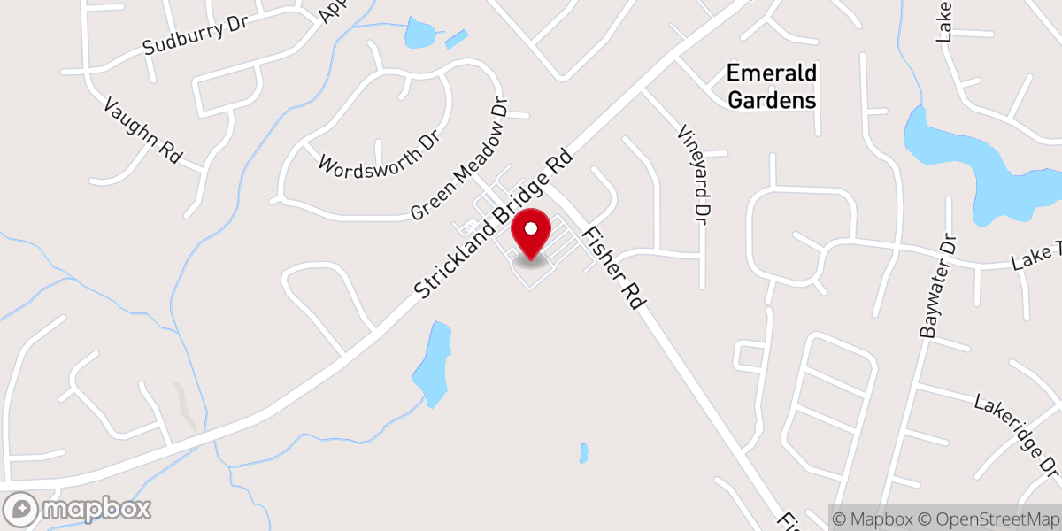 Map showing location of Harvest International Ministries