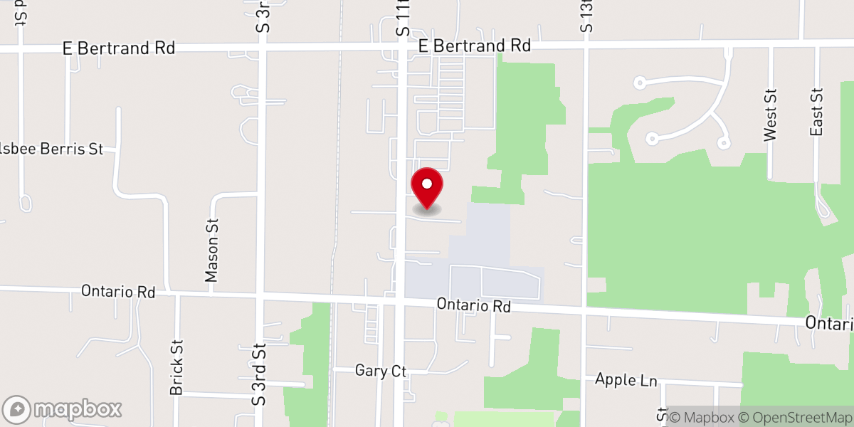 Map showing location of Relevant Church | Niles, Michigan