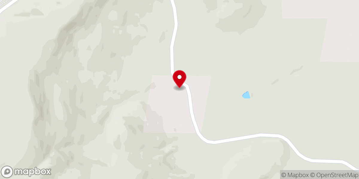 Map showing location of Grand View Camp