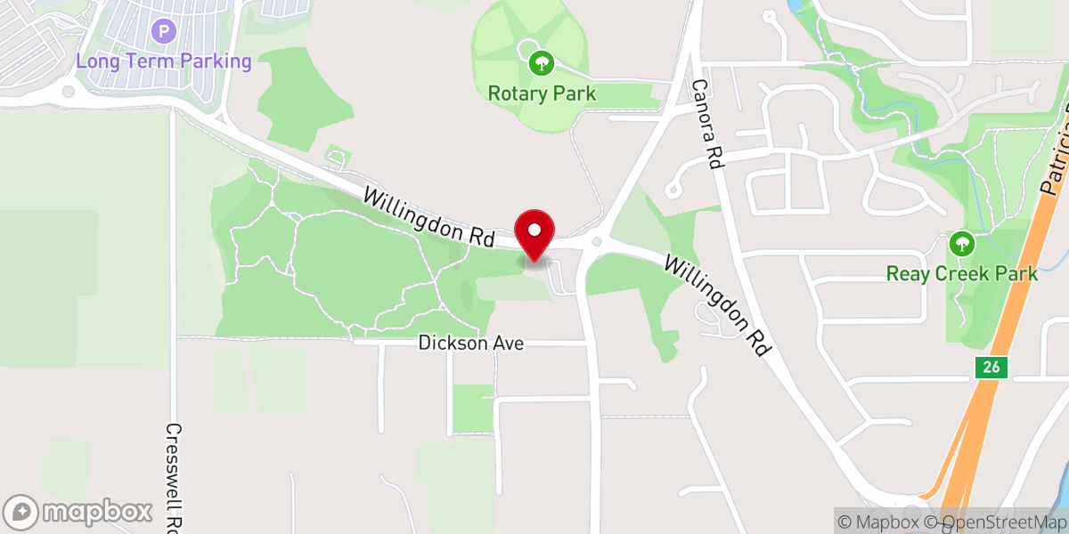 Map showing location of Saanich Peninsula Presbyterian