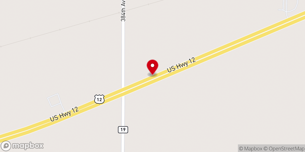 Map showing location of Aberdeen Township