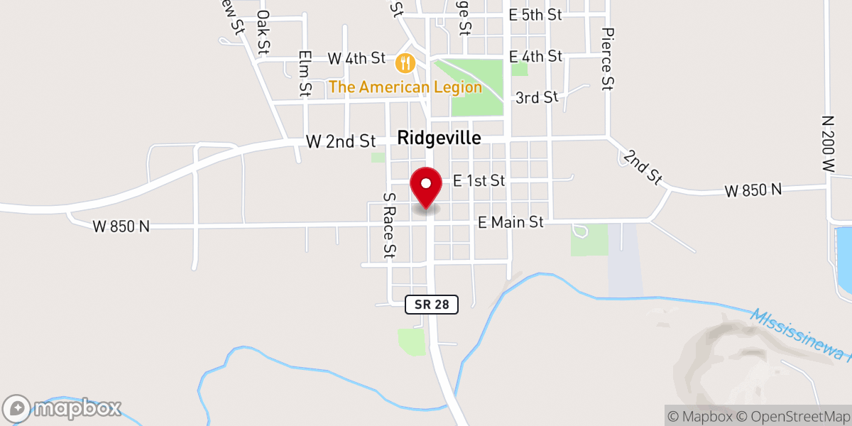 Map showing location of Steps