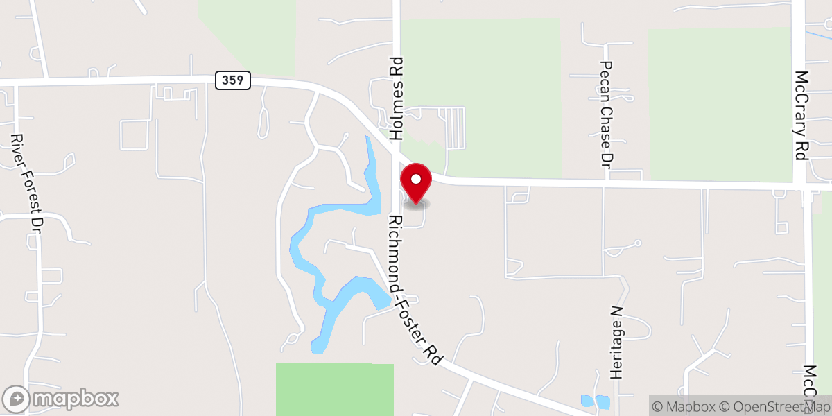 Map showing location of Friendship Church Richmond