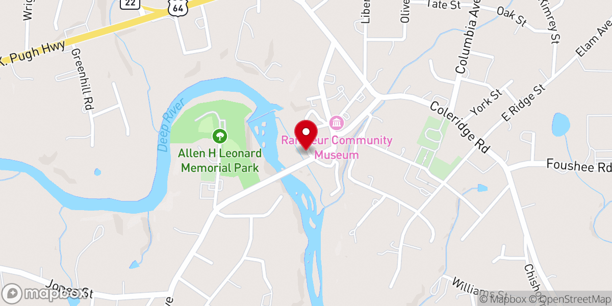 Map showing location of Community Harvest Ministries Inc