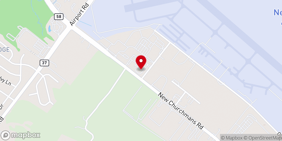 Map showing location of New Covenant Christian Fellowship