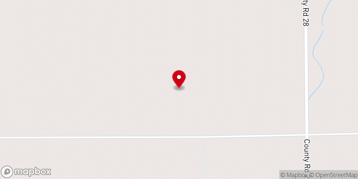 Map showing location of Grace Community Church of Bagley