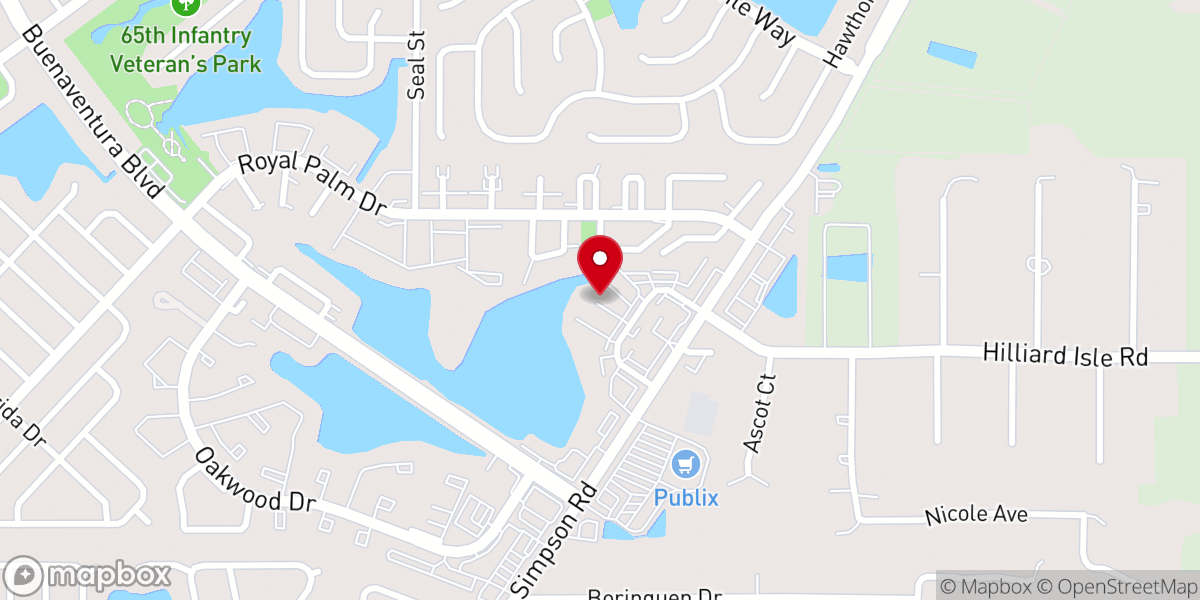 Map showing location of Ahava Place Church