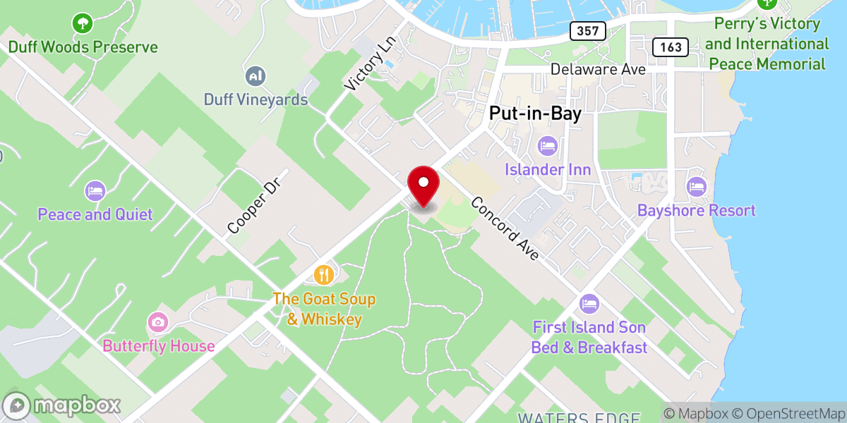 Map showing location of Mother of Sorrows Catholic Church