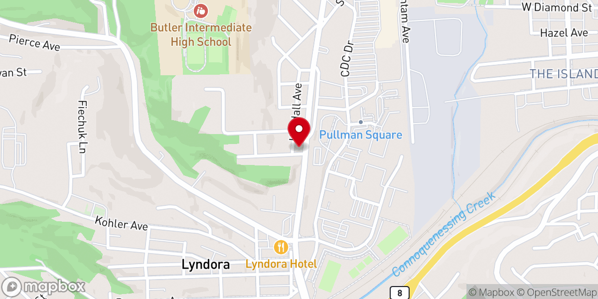 Map showing location of St. Michael The Archangel Ukrainian Catholic Church