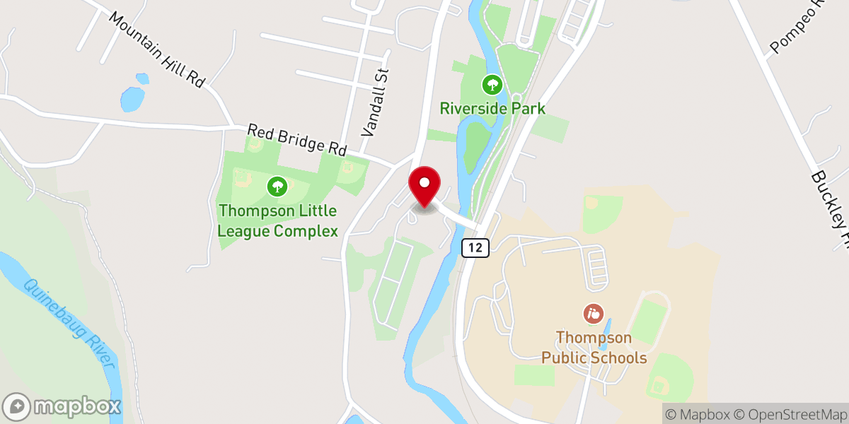 Map showing location of St Joseph Roman Catholic Church