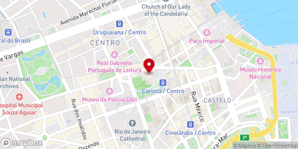 Map showing location of Igreja da Ordem Terceira de São Francisco da Penitência
