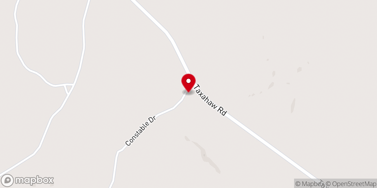 Map showing location of New Haven Church