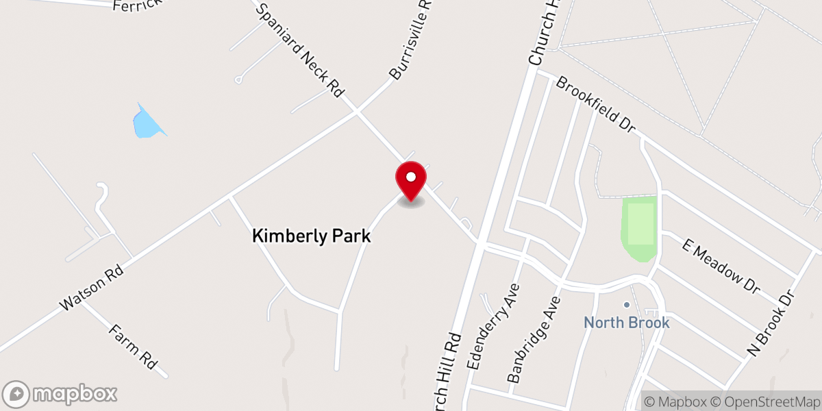 Map showing location of Centreville Community Church