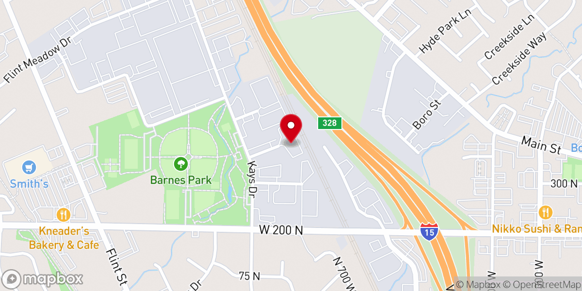 Map showing location of Redemption Church - North Davis