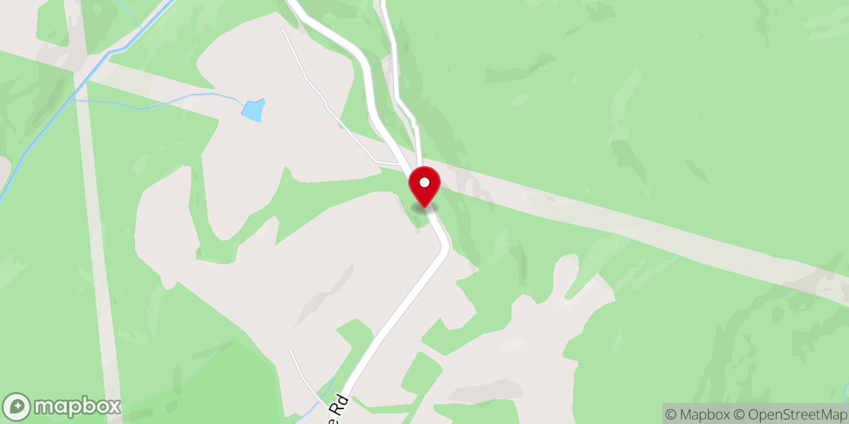 Map showing location of Wharton Furnace Union Chapel