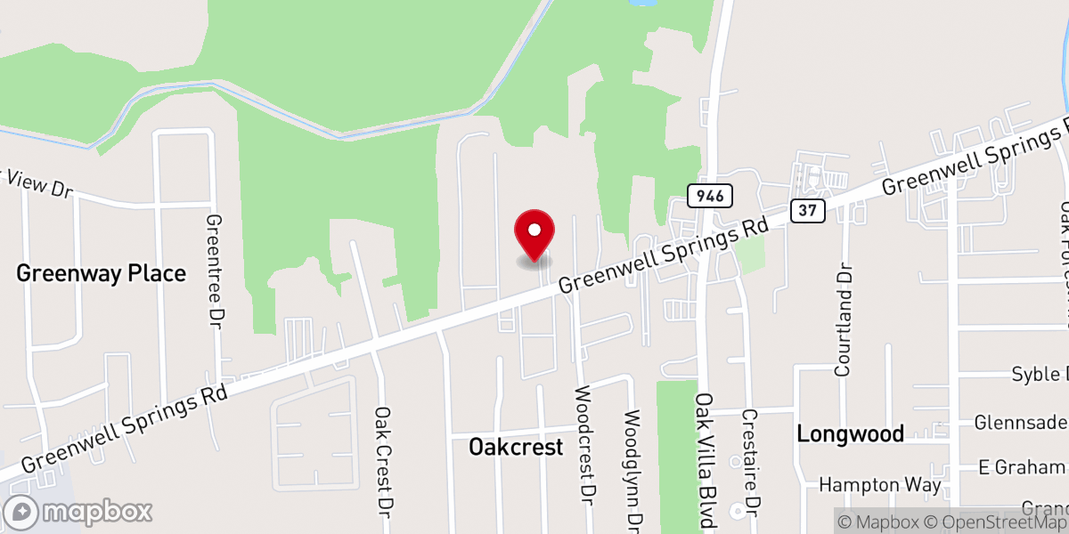 Map showing location of United Believers Baptist Church