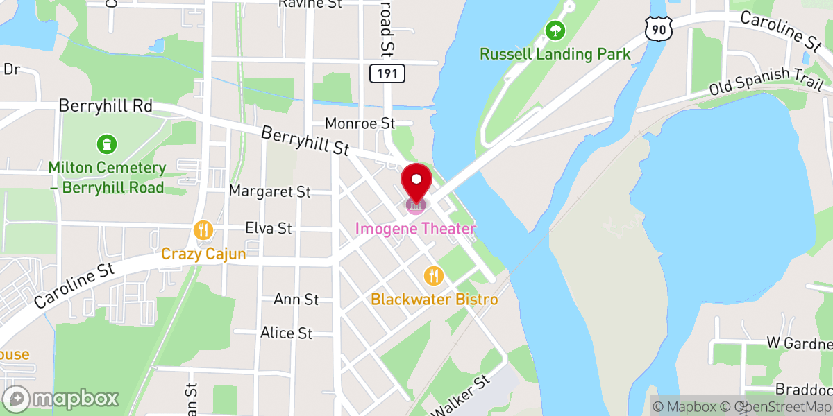Map showing location of Liberty church Milton campus