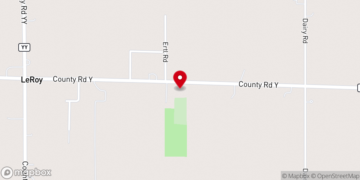 Map showing location of St Andrew Catholic Church