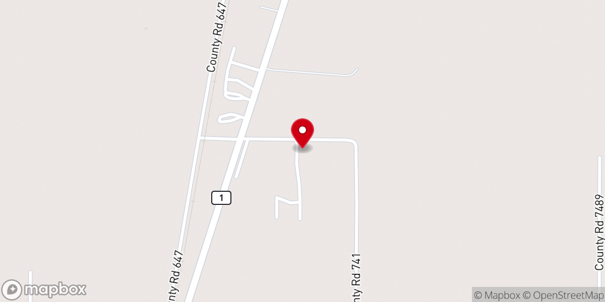 Map showing location of New St James Missionary Baptist Church