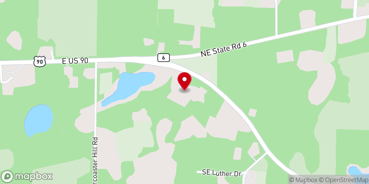 Map showing location of New Testament Christian Center