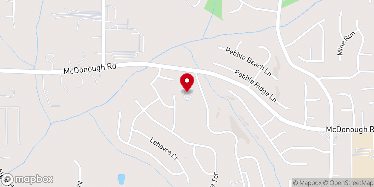 Map showing location of The Church At Hampton