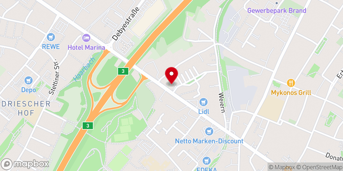 Map showing location of Kirche Jesu Christi der Heiligen der Letzten Tage