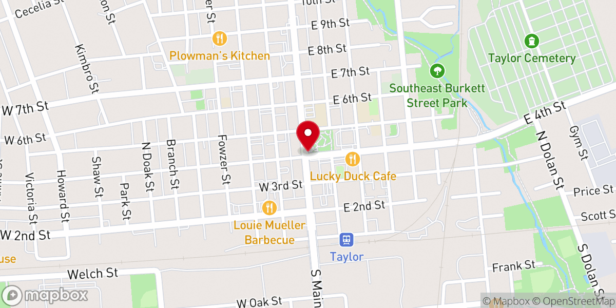 Map showing location of Heritage Square Park
