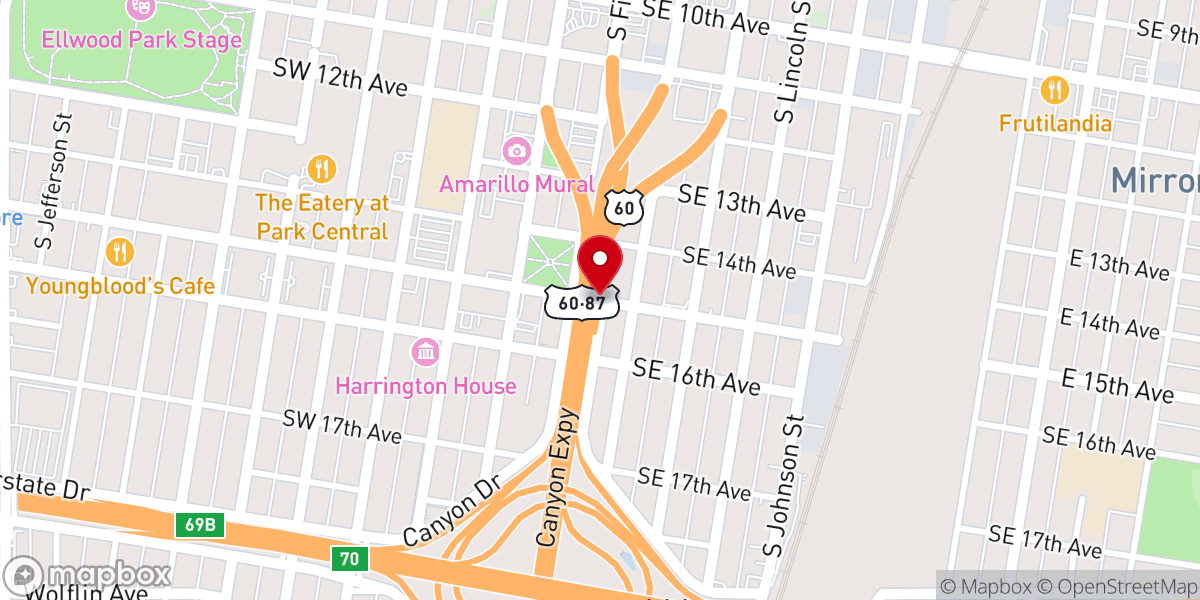 Map showing location of Church of Christ Golden Plains