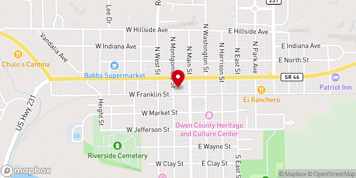 Map showing location of Mark of Discipleship Mission Store