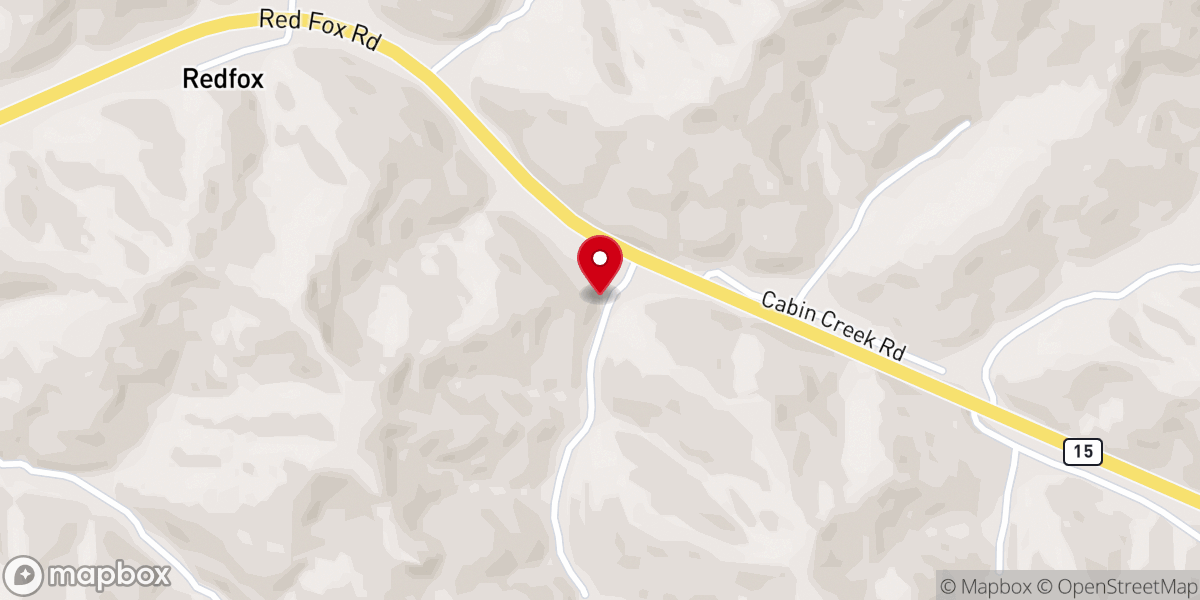Map showing location of Little Home Church