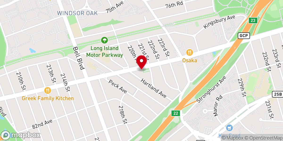 Map showing location of Ebenezer Mission Church (The Fellowship)