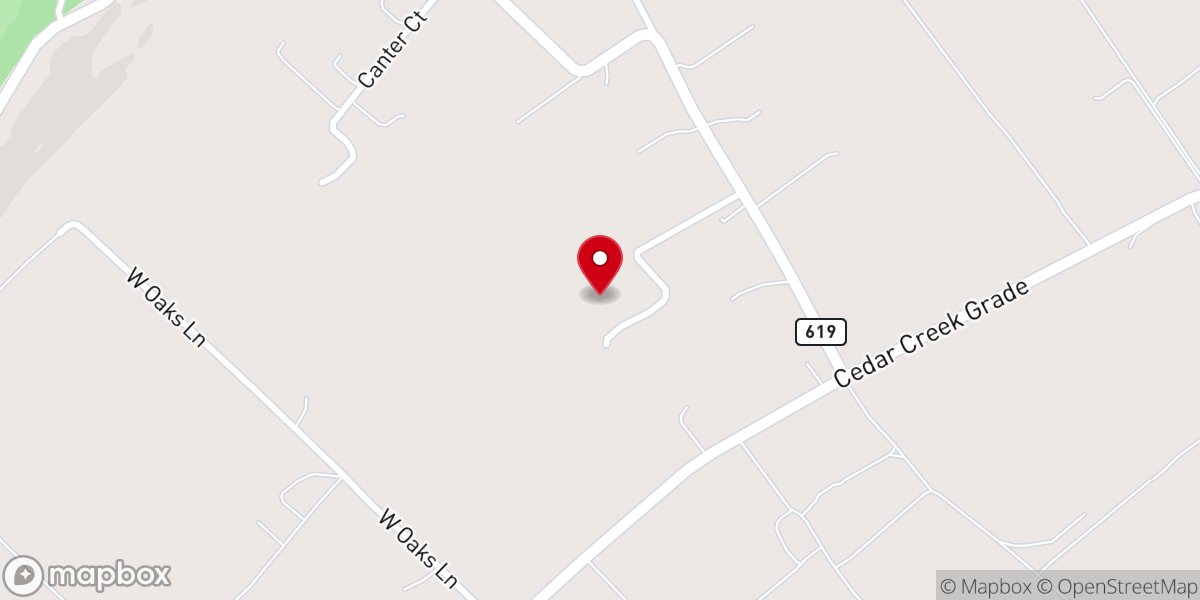 Map showing location of Grace and Mercy Ministries