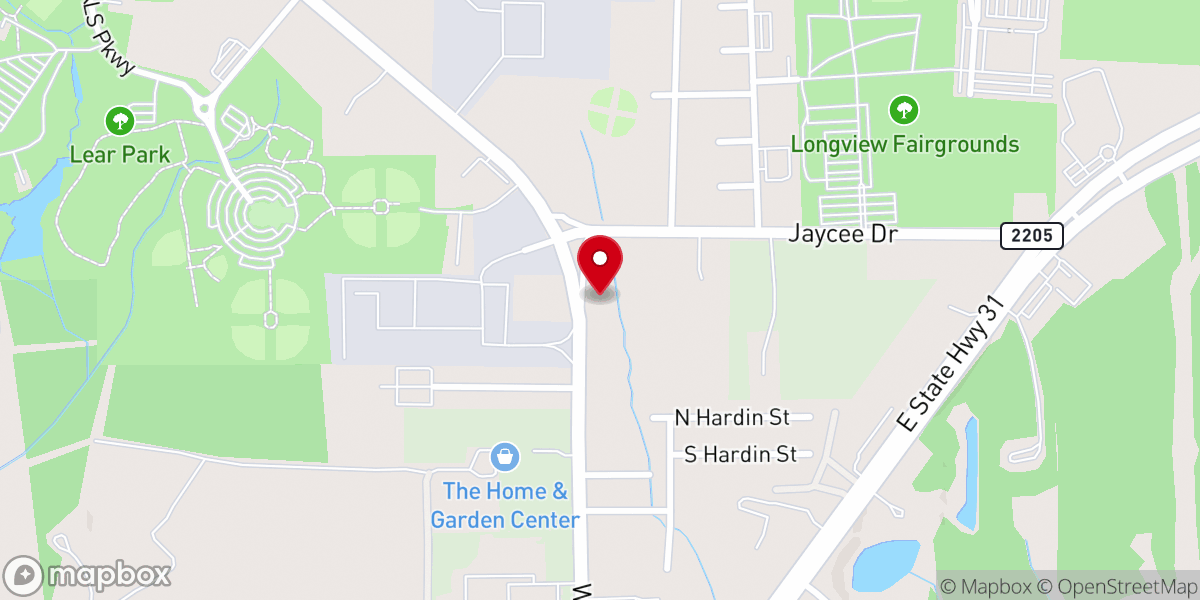 Map showing location of W Loop 281 Church of Christ