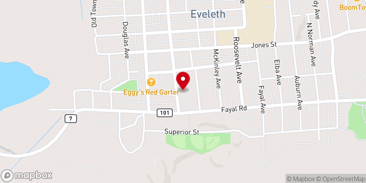 Map showing location of Woodlands Bible Church