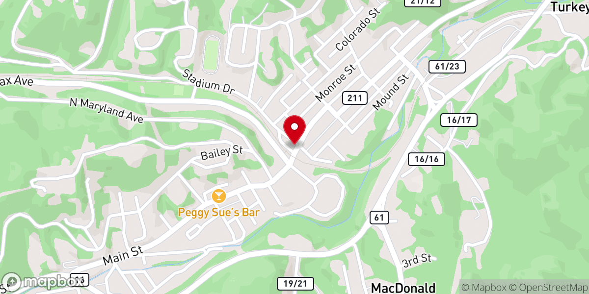 Map showing location of Glorious Church of God In Christ