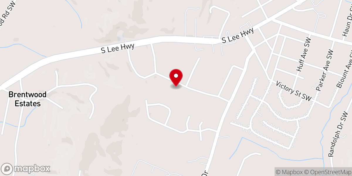 Map showing location of Cleveland Community Chapel
