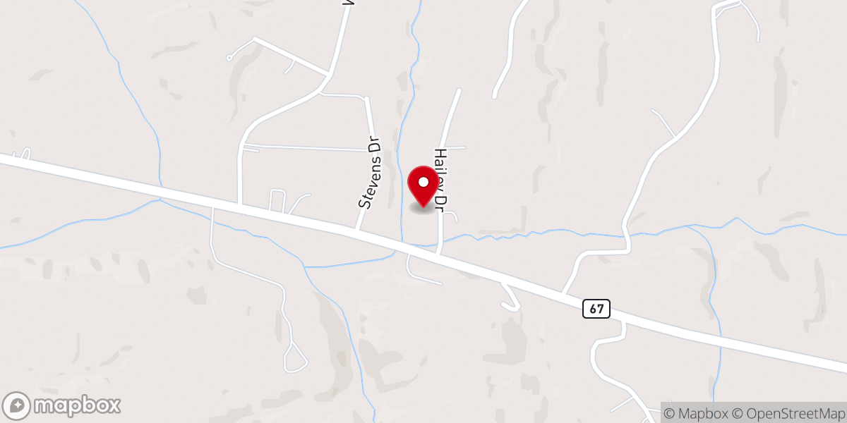 Map showing location of Faith Tabernacle Apostolic Church
