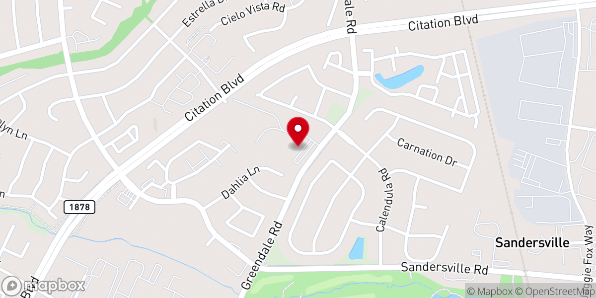Map showing location of Centerpointe Christian Church Inc