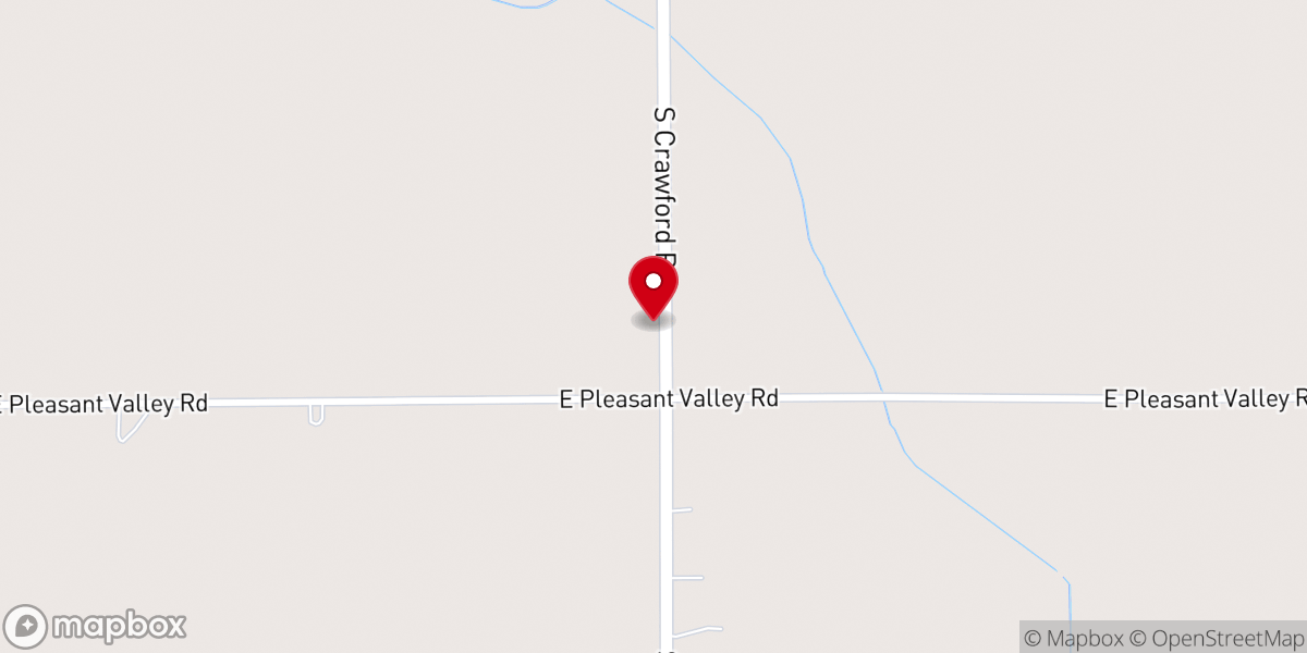 Map showing location of Wesleyan Holiness Chapel