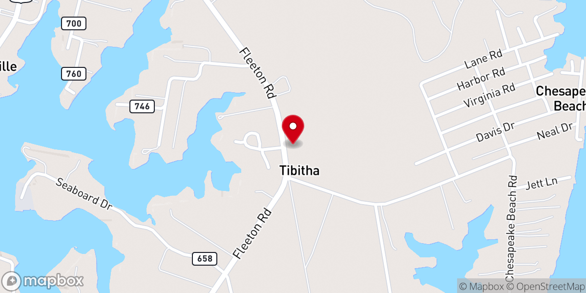 Map showing location of Tibitha Church of God