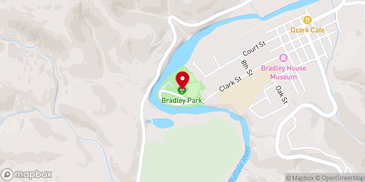 Map showing location of Bradley Park