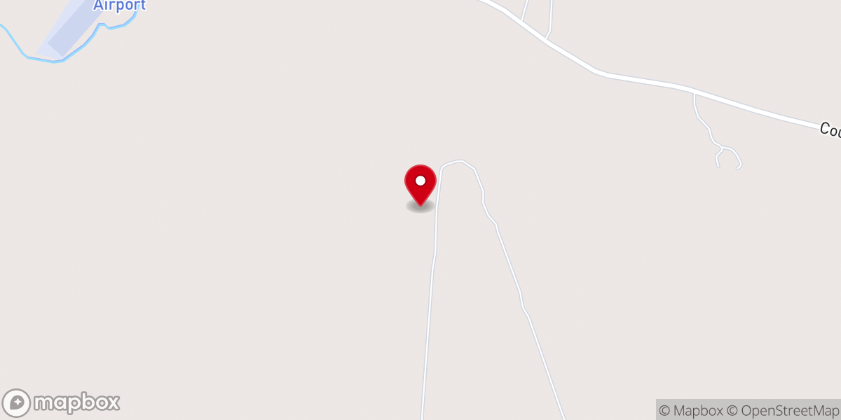 Map showing location of Hidden River Ranch Weddings