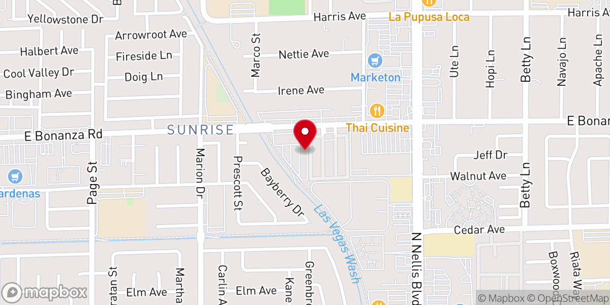 Map showing location of Ministerio Internacional Camino Verdad Y Vida